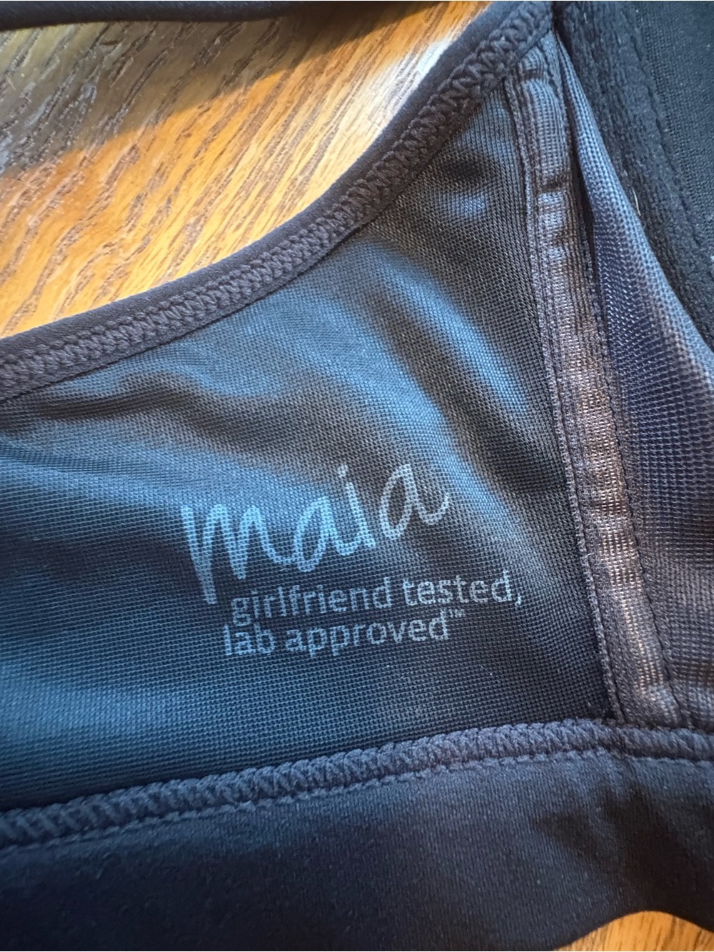 Moving Comfort Black Maia Sports Bra 40D Very Good Used Condition - Picture 7 of 7